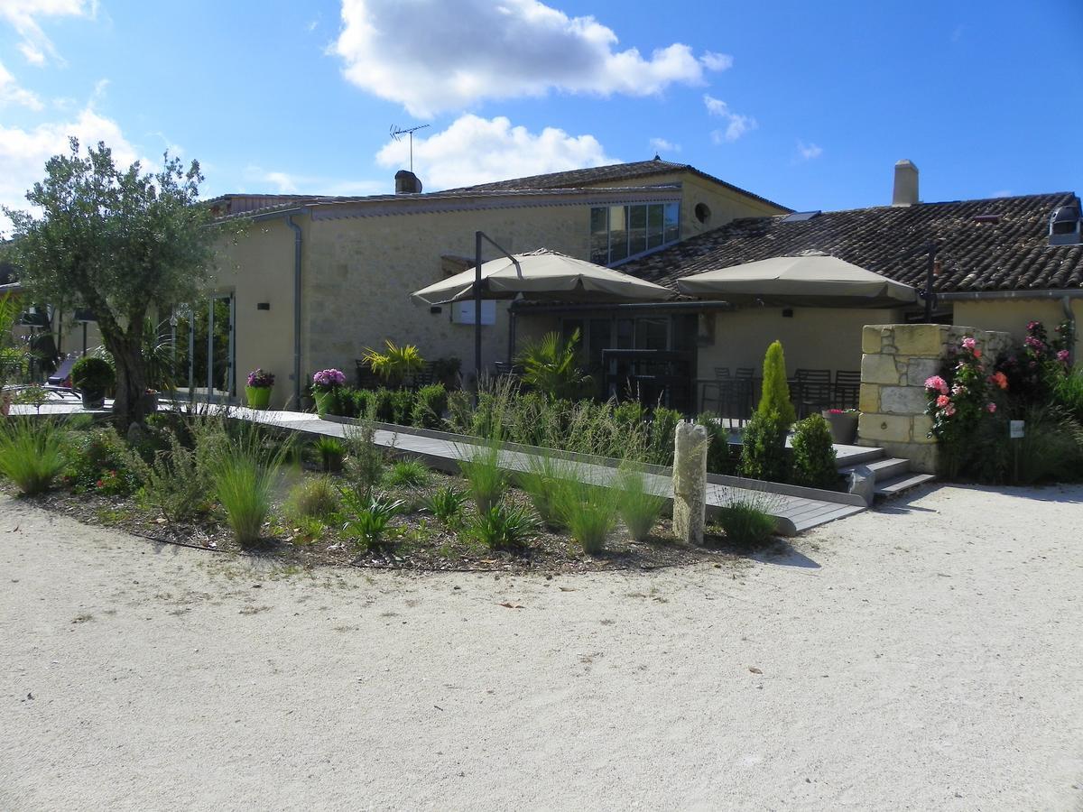 Logis- Hotel Spa Restaurant L'Epicurial Saint-Pey-de-Castets Exterior foto